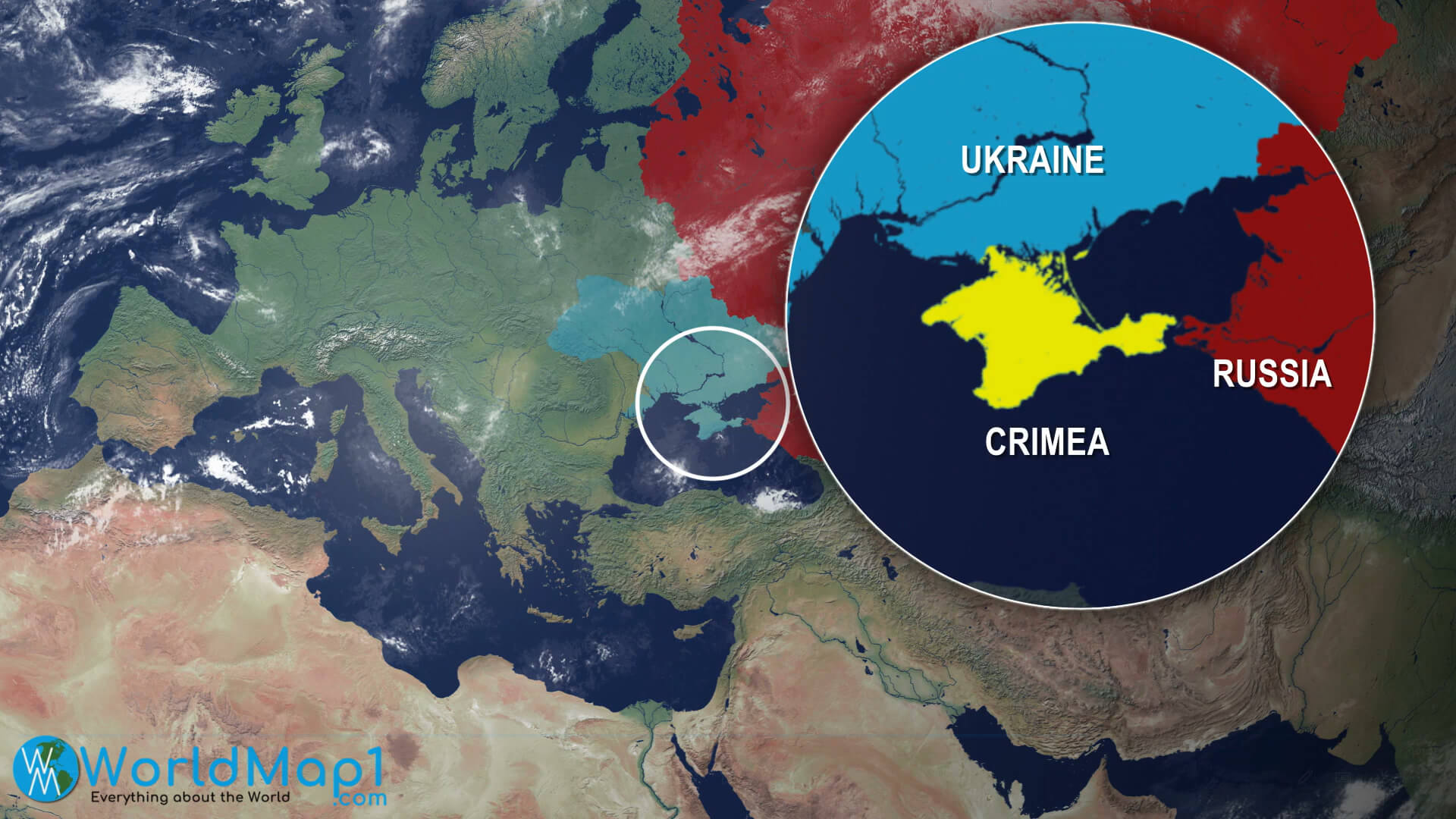 Crimea Map Ukraine